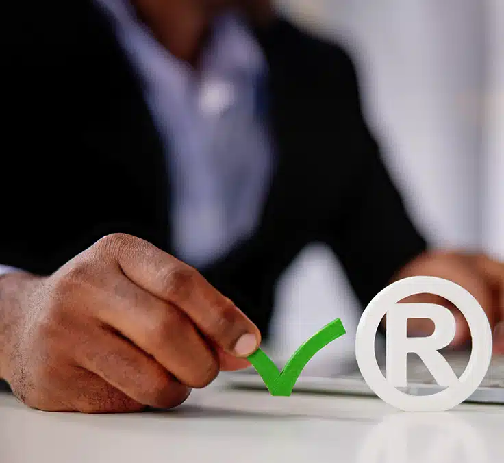 The brand, conveying trust to the customer